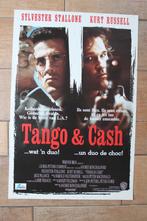 filmaffiche Sylvester Stallone Tango And Cash filmposter, Rechthoekig Staand, Ophalen of Verzenden, Zo goed als nieuw, A1 t/m A3