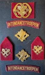 Set emblemen Intendancetroepen, Verzenden, Landmacht, Nederland, Embleem of Badge