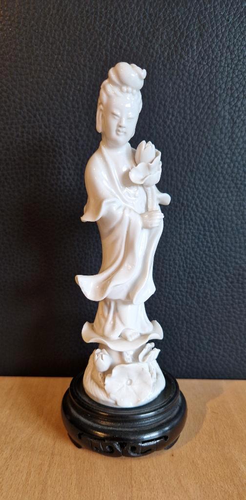 Antiek Guanjing China porseleinen figuurtje, Antiek en Kunst, Antiek | Porselein, Verzenden