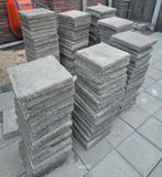 Gratis  30x30 terrastegels, Tuin en Terras, Tegels en Klinkers, Ophalen, Gebruikt, 10 m² of meer, Beton