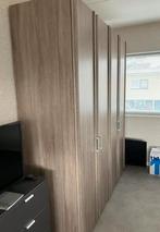 Beterbed grote kledingkast Bienne truffel eiken, Huis en Inrichting, Ophalen of Verzenden, Zo goed als nieuw, 50 tot 75 cm, 200 cm of meer
