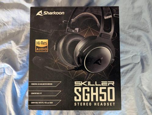 Sharkoon Skiller SGH50 - Hi-Res Gaming headset, Audio, Tv en Foto, Koptelefoons, Nieuw, Over oor (circumaural), Overige merken
