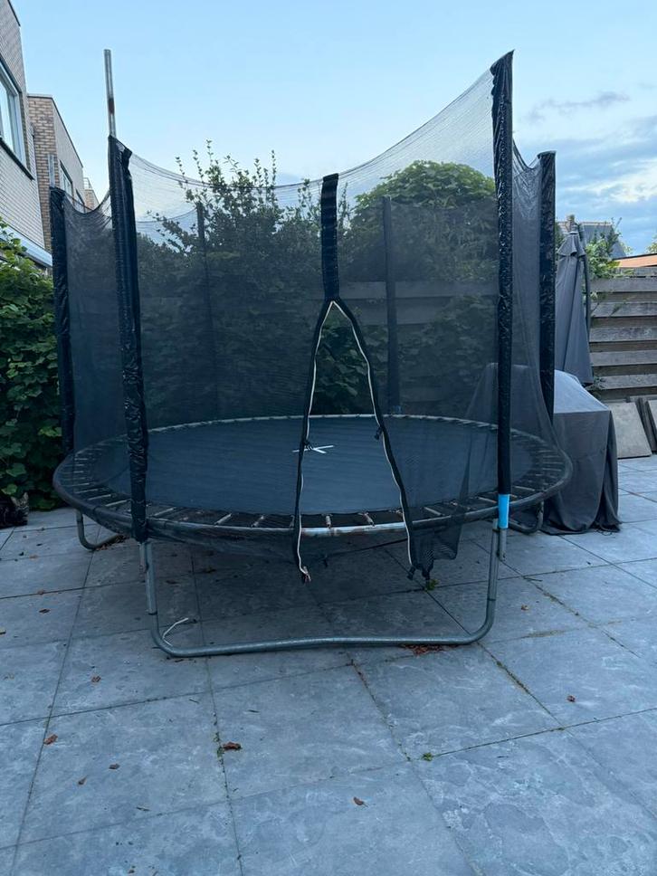 Trampoline groot, Kinderen en Baby's, Speelgoed | Buiten | Trampolines, Gebruikt, Ophalen