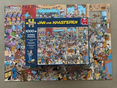 Jan van Haasteren NK puzzelen 1000 stukjes, Hobby en Vrije tijd, Denksport en Puzzels, Zo goed als nieuw, Legpuzzel, Ophalen of Verzenden
