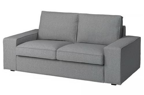 2 persoonsbank ikea kivik, Huis en Inrichting, Banken | Bankstellen, Zo goed als nieuw, Rechte bank, Tweepersoons, 150 tot 200 cm