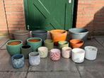 Plantenpotten, Tuin en Terras, Bloempotten, Ophalen, Zo goed als nieuw, Rond, Aardewerk