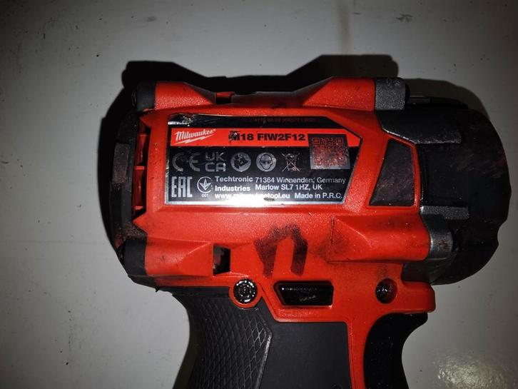 Milwaukee M18 FUEL FIW2F12 Slagmoeraanzetter, Doe-het-zelf en Verbouw, Gereedschap | Boormachines, Gebruikt, Boormachine, Variabele snelheid