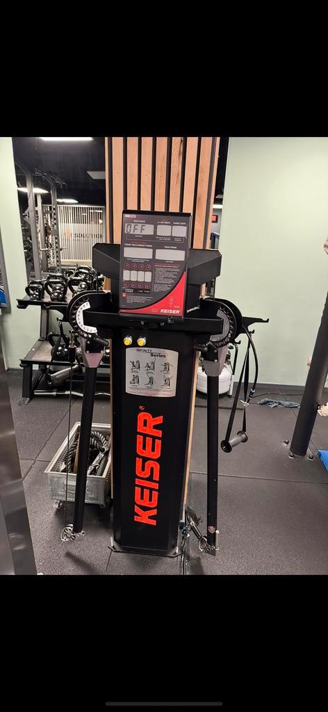 Keiser functional trainer (4 stuks), Sport en Fitness, Fitnessapparatuur, Zo goed als nieuw, Crosstrainer, Metaal, Ophalen