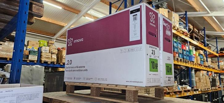 Innova 2.0 monoblock  , airco /verwarmen nieuw 3 stuks, Witgoed en Apparatuur, Airco's, Nieuw, Wandairco, 100 m³ of groter, 3 snelheden of meer