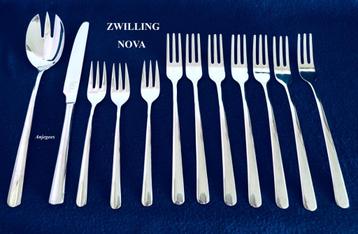 12x Zwilling Nova in 1 koop € 20 J.A. Henckels 18/10 beschikbaar voor biedingen