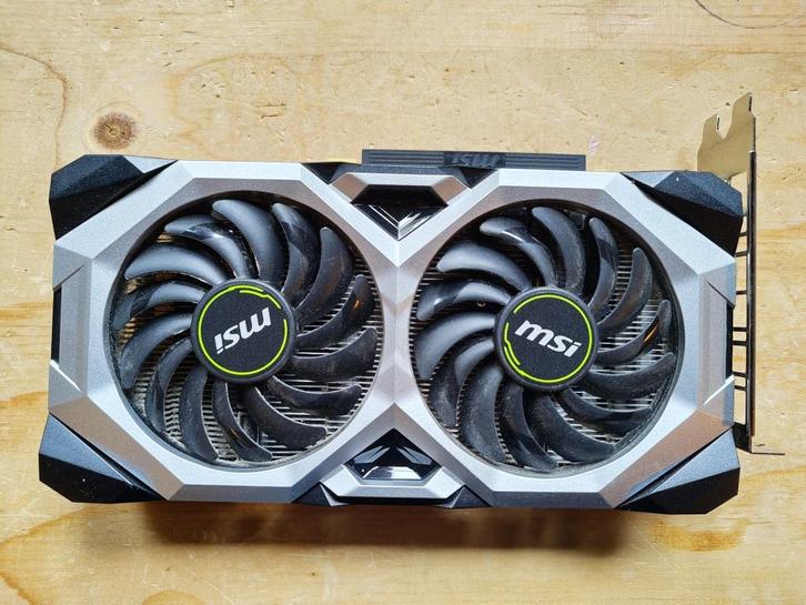 Geforce RTX 2070 VENTUS GP, Computers en Software, Videokaarten, Gebruikt, Nvidia, PCI-Express 3.0, GDDR6, HDMI, DisplayPort, Ophalen of Verzenden