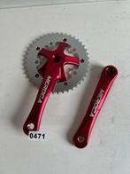 Crankstel single speed 170 nieuw, Ophalen of Verzenden, Nieuw, Algemeen, Crankstel of Pedalen
