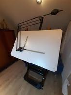 Vintage tekentafel (zonder blad), Ophalen, Gebruikt, 170 cm of meer