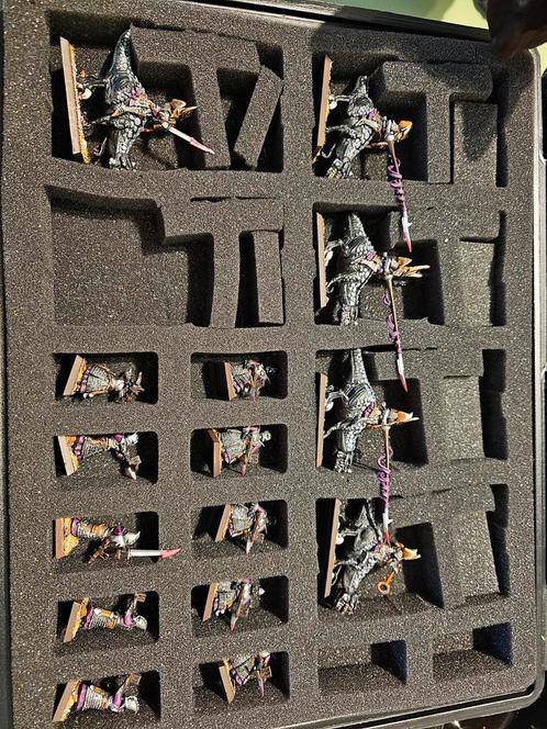 Warhammer dark elves, Hobby en Vrije tijd, Wargaming, Zo goed als nieuw, Warhammer, Figuurtje(s), Geverfd, Ophalen of Verzenden