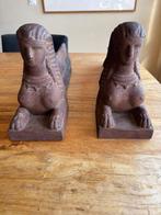 Chenets Vuurbokken Sphinx, Huis en Inrichting, Haarden, Ophalen of Verzenden, Gebruikt, Inbouwhaard, Houthaard