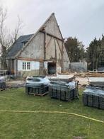 Dakpannen platte mulderpan, Doe-het-zelf en Verbouw, Dakpannen en Dakbedekking, Ophalen, Steen of Klei, Zo goed als nieuw, 15 m² of meer