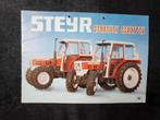 Tractor folder Steyr 8055 8075, Boeken, Catalogussen en Folders, Ophalen of Verzenden, Zo goed als nieuw