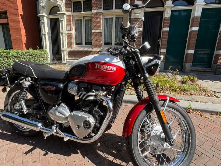 Triumph bonneville T100 Special Edition Bud Ekins (2022), Motoren, Motoren | Triumph, Particulier, Naked bike, meer dan 35 kW