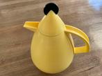 Gele Memphis style thermoskan Leifheit Slany design, Ophalen of Verzenden, Gebruikt