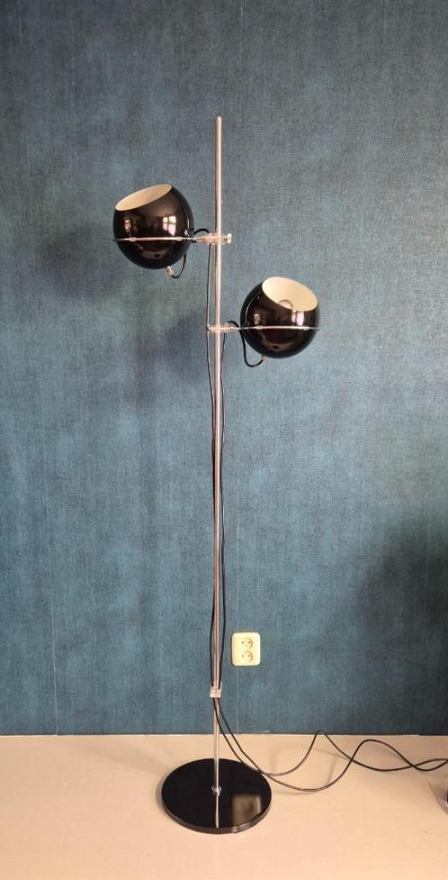 Vintage vloerlamp - Gepo - Jaren 70, Huis en Inrichting, Lampen | Vloerlampen, Gebruikt, Metaal, Ophalen of Verzenden