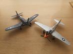 Airplane - Vliegtuig model - Plastic - P51 Mustang - F4U Cor, Ophalen of Verzenden, Zo goed als nieuw, Vliegtuig, Overige merken