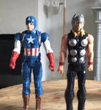 Thor en Captain America, Verzamelen, Poppetjes en Figuurtjes, Ophalen of Verzenden, Zo goed als nieuw