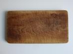 Houten rechthoekige langwerpige snijplank broodplank, Huis en Inrichting, Keuken | Keukenbenodigdheden, Ophalen of Verzenden, Gebruikt
