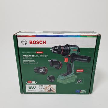 Bosch AdvancedDrill 18V-80 18V-80 met QuickSnap | Body | Nie beschikbaar voor biedingen