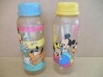 adv10243 mickey kinderflesjes, Verzamelen, Ophalen, Mickey Mouse, Gebruikt