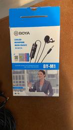 Boya by-m1microfoon, Muziek en Instrumenten, Microfoons, Overige typen, Zo goed als nieuw, Verzenden