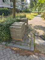 30x30 tegels gratis af te halen., Tuin en Terras, Tegels en Klinkers, Ophalen, Gebruikt, 10 m² of meer, Beton