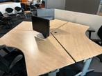 Zit sta bureau electrisch verstelbaar ahorn blad, Ophalen of Verzenden, Zo goed als nieuw