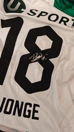 Matchworn Shirt - Gesigneerd - FC Groningen - Tika de Jonge, Sport en Fitness, Voetbal, Maat XL, Ophalen of Verzenden, Zo goed als nieuw