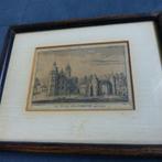 Ets/ Gravure van het Huis Oosterwijk, Antiek en Kunst, Kunst | Etsen en Gravures, Ophalen of Verzenden