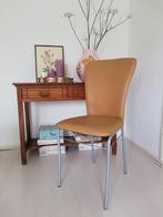 Eetkamerstoelen - 4 stuks - leatherlook, Huis en Inrichting, Stoelen, Ophalen, Zo goed als nieuw, Overige kleuren, Vier