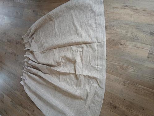 Nieuwe overgordijnen, bruin/beige tinten, Huis en Inrichting, Stoffering | Gordijnen en Lamellen, Nieuw, 100 tot 150 cm, Beige