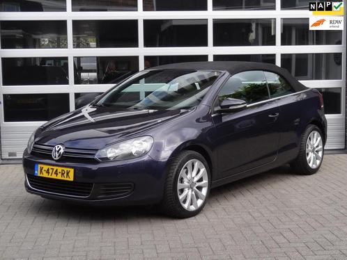 Volkswagen Golf Cabriolet 1.2 TSI BlueMotion, Dark Violet Pe, Auto's, Volkswagen, Bedrijf, Te koop, Golf, ABS, Airbags, Airconditioning