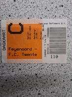 Ticket Feyenoord - Fc Twente 1993, Ophalen of Verzenden, Gebruikt, Feyenoord, Overige typen