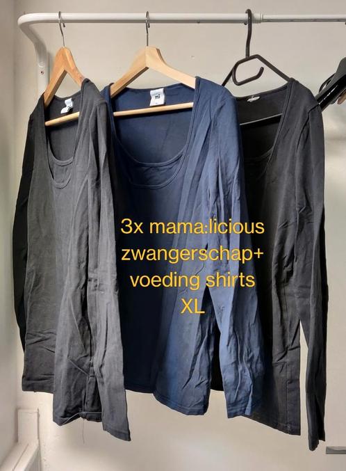 Zwangerschapskleding en voedingsshirts L/XL (heel pakket), Kleding | Dames, Positiekleding, Gedragen, Maat 42/44 (L), Ophalen of Verzenden