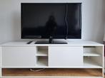 Tv-meubel wit 150x50x40, Huis en Inrichting, Kasten | Televisiemeubels, 150 tot 200 cm, Minder dan 100 cm, 25 tot 50 cm, Zo goed als nieuw