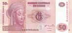 Congo 50 francs 2007 - UNC, Los biljet, Overige landen, Verzenden