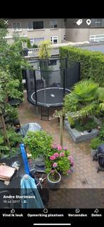 Professionele Salta trampoline zwart, Ophalen of Verzenden, Zo goed als nieuw