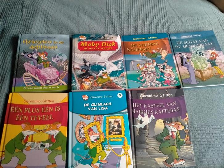 Geronimo Stilton 7 hardcover boeken, Boeken, Kinderboeken | Jeugd | onder 10 jaar, Gelezen, Ophalen of Verzenden