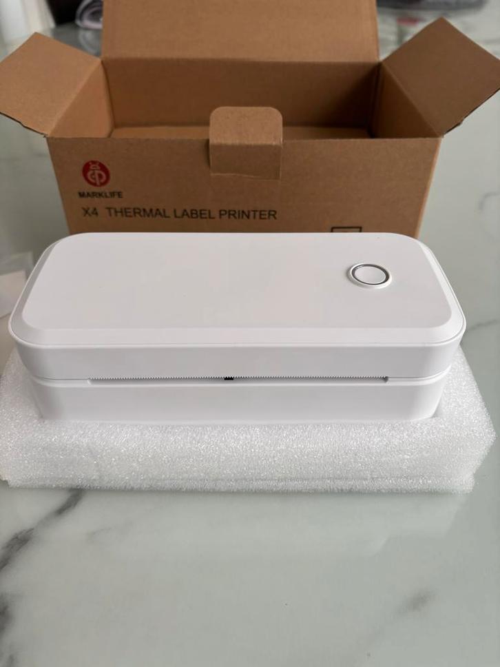 Marklife X4 Thermische Labelprinter - Nieuw!, Computers en Software, Labelprinters, Nieuw, Etiket, Ophalen of Verzenden