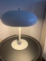 2 x witte tafellampjes met een ovale vorm kap van Leitmotiv, Huis en Inrichting, Lampen | Tafellampen, Minder dan 50 cm, Ophalen of Verzenden