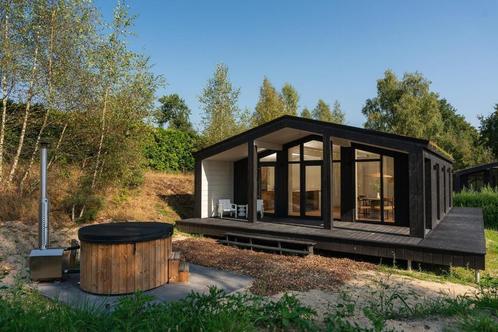 Luxe Wellnesshuis Vakantiehuis in de Natuur,, Vakantie, Vakantiehuizen | Nederland, In bos, 2 slaapkamers, Afwasmachine, Airconditioning