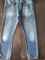 ZGAN CLASSIC NUDIE AVERAGE JOE STRAIGHT FIT JEANS SIZE 31/32, Ophalen of Verzenden, Zo goed als nieuw, Blauw, W32 (confectie 46) of kleiner