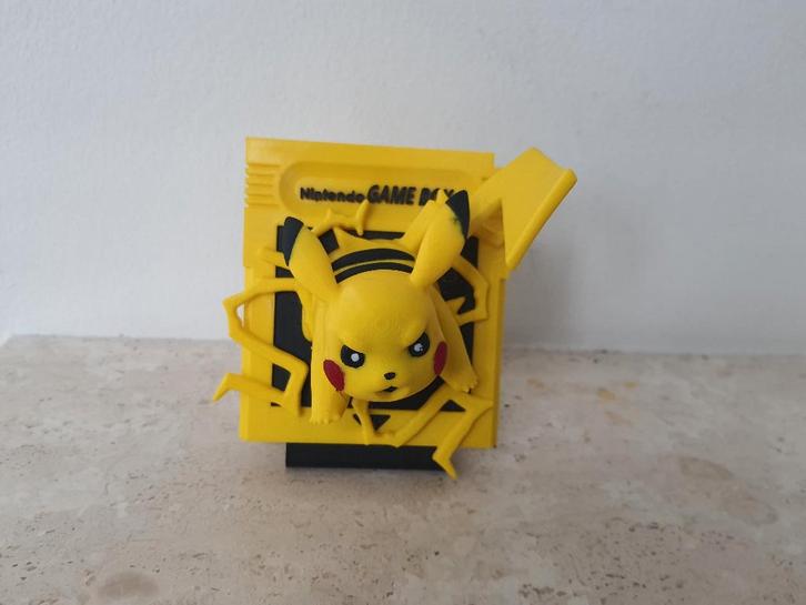 Nintendo Gameboy game card Pokemon Pikachu in 3d, Spelcomputers en Games, Games | Nintendo Game Boy, Nieuw, Avontuur en Actie
