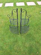 Super Mooie Zwarte Tuin Etagere 2 stuks Te Koop!, Ophalen, Tuin, Minder dan 60 cm, Zo goed als nieuw
