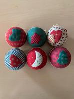 Vintage stoffen kerstballen, Diversen, Kerst, Ophalen of Verzenden, Gebruikt